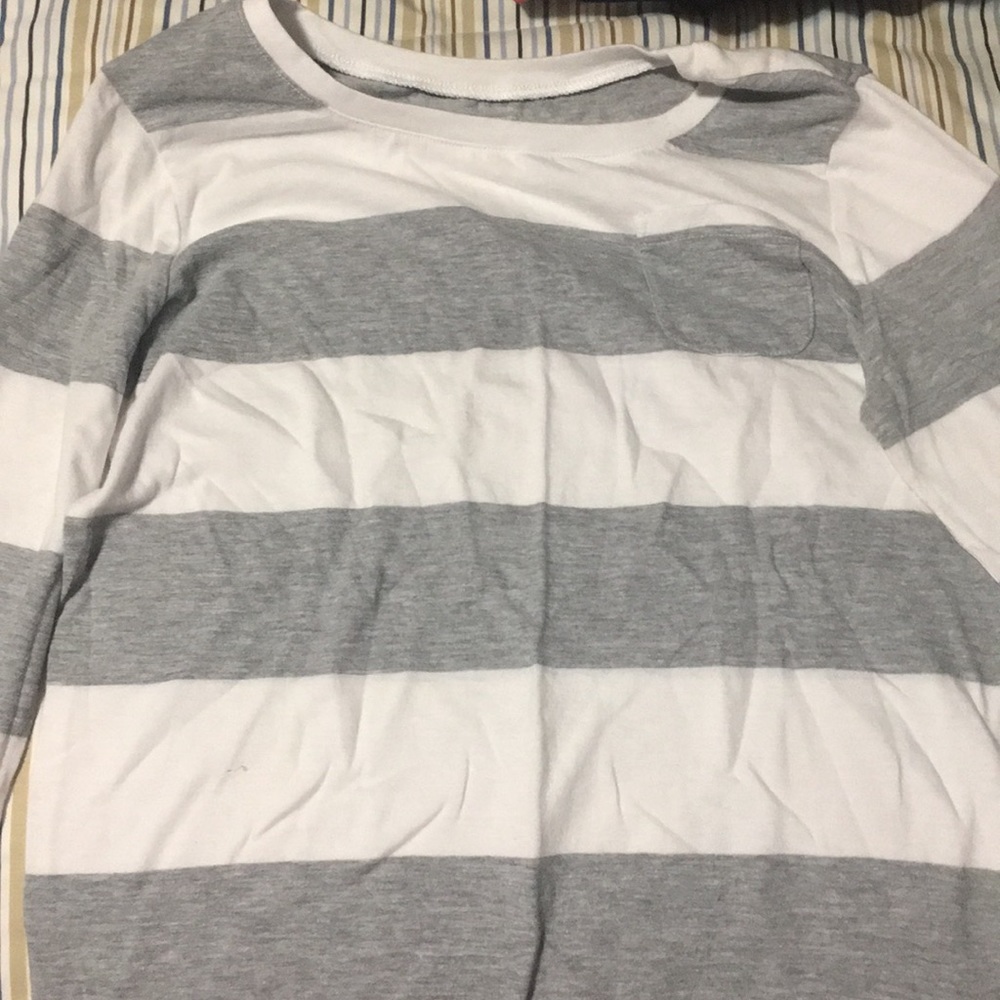 Boys striped long sleeve tee